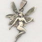 Fairy Charm or Small Pendant Sterling Silver Vintage