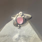 Mother of pearl Ring southwest pinky sterling silver women girl t