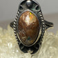 Boulder Opal ring size 5.50 Navajo  southwest sterling silver women