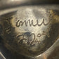 Zuni ring Chevron Rosetta Trade Bead sterling silver by Janice Lalio