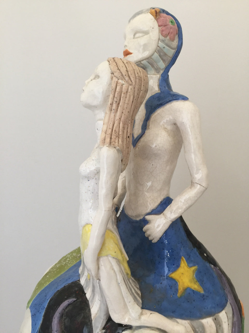 Porcelain Figurative Sculpture " Dreaming"
