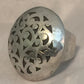 Vintage Sterling Silver Large Round Dome Ring Size  7.50  22g