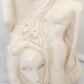 Porcelain Figurative Sculpture "Lady with Dragon"