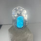 Eagle ring turquoise bird Navajo southwest sterling silver