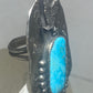 Eagle ring turquoise bird Navajo southwest sterling silver