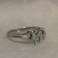 Vintage Sterling Silver Horse Ring  Pinky Child  Size 3.25   .8g