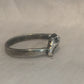 Vintage Sterling Silver Horse Ring Band Pinky Child   Size 4.25    1.2g