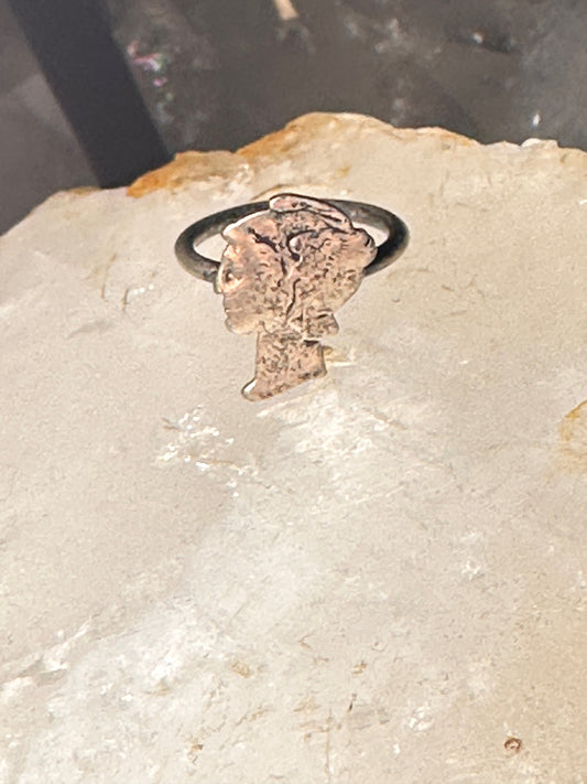 Mercury Dime ring  size 2.50 sterling silver women