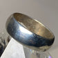 Vintage Plain ring size 5.50  wedding band stacker sterling silver B