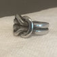 Vintage Sterling Silver Love Knot Pinky Child Size 5.25  4.5g