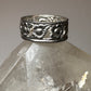 Floral ring size 7.50 flower band women