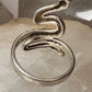 Snake ring size 5.75  band sterling silver women