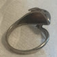 Vintage Sterling Silver Dolphin Ring  Size 8   3.8g