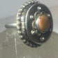 Poison ring agate sterling silver women girls