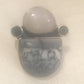 Vintage Sterling Silver Aryo Ring Agate Moonstone Ring  Size  8.5    10.5g
