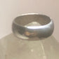 Plain ring wedding band size pinky 5.50 sterling silver  Q