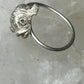 Fish ring Koi band size 6.75 sterling silver women
