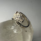 Cat ring size 6.75 cougar band marcasites sterling silver women girls