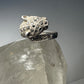 Cat ring size 6.75 cougar band marcasites sterling silver women girls