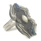 Navajo Abalone MOP Ring Size 8.75 Signed