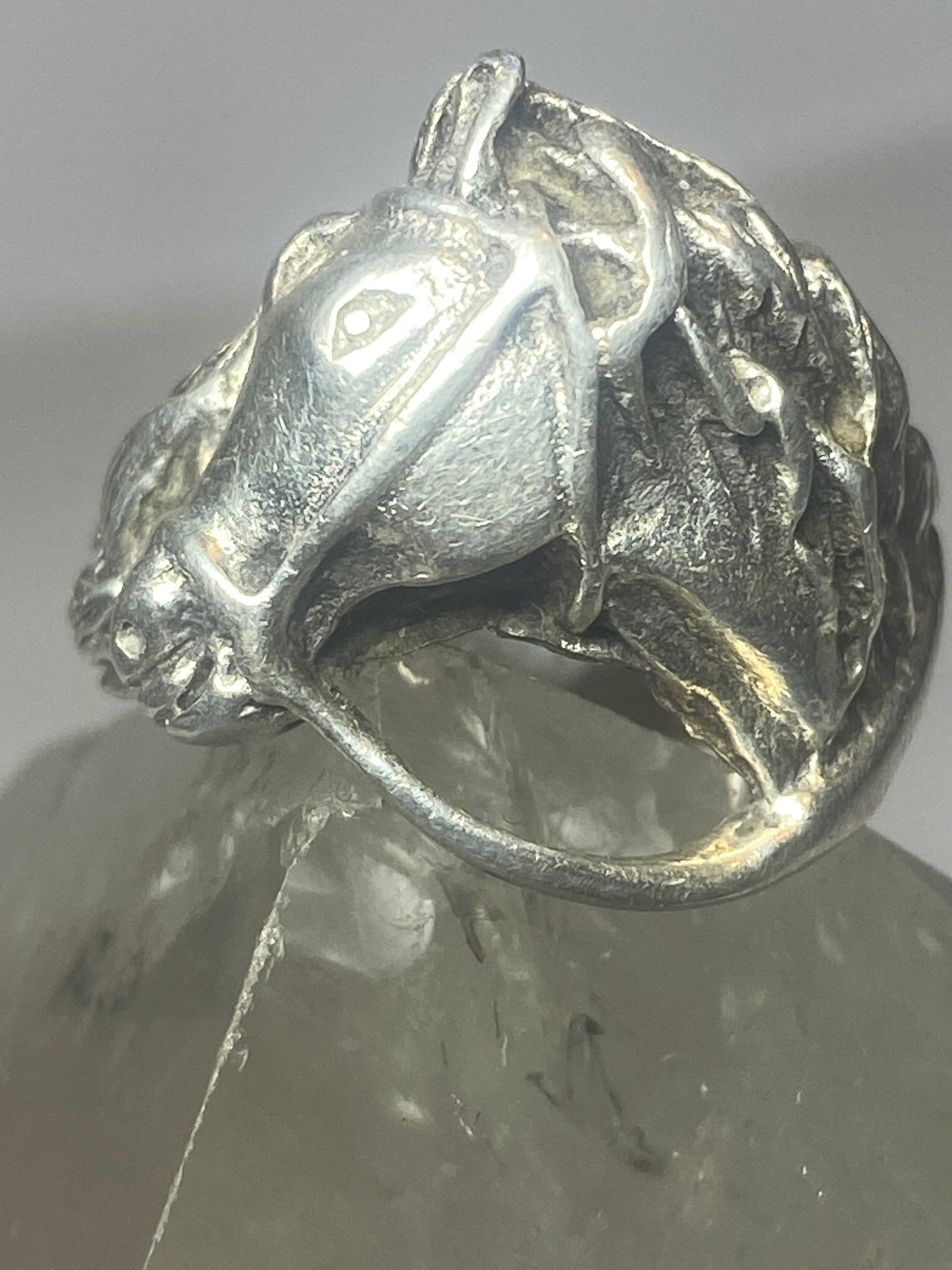 Horse ring southwest band cowgirl western sterling silver women girls