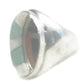 Zuni Ring Turquoise Moon Sterling Silver Men Size 10.7