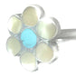 Zuni Ring Flower MOP Sterling Silver Size 7