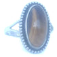 Tiger Eye Ring Southwest Sterling Silver Size 7.25