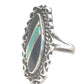 Navajo Ring Onyx Turquoise