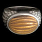 Tiger Eye Ring Southwest Sterling Silver Size 5.75