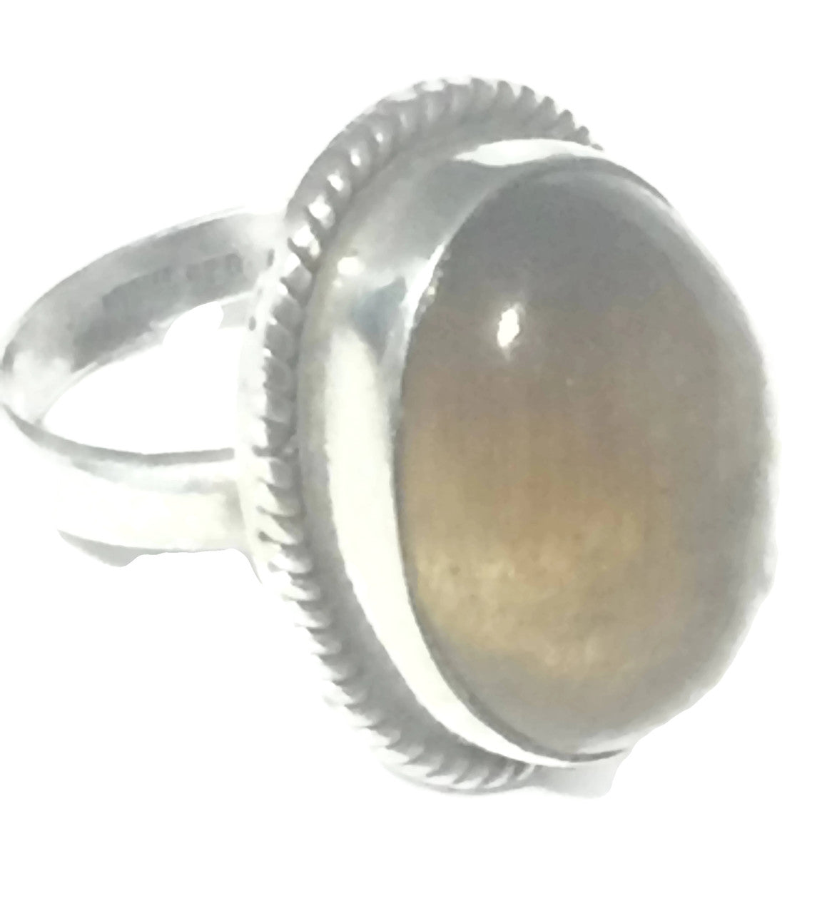 Tiger Eye Ring Southwest Sterling Silver Size 4.50