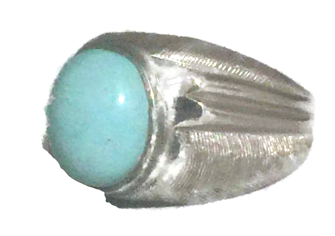 Turquoise Ring Southwest Sterling Silver Size 8.25