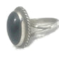 Navajo Onyx Ring Southwest Sterling Silver Size 5.75