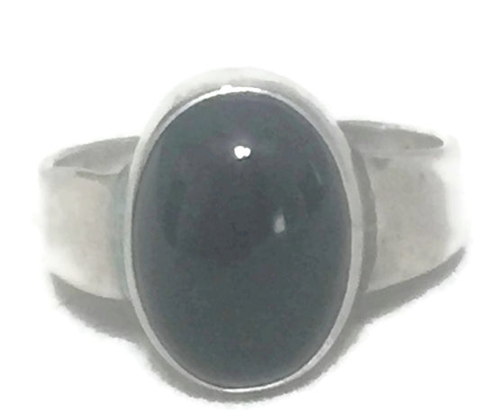 Onyx Ring Southwest Sterling Silver Size