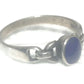 Blue Stone Ring 8.50 Southwest Sterling Silver Size 8.50