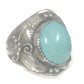 Navajo Ring Turquoise Sterling Silver Size 12.25 Men