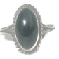 Navajo Onyx Ring Southwest Sterling Silver Size 5.75