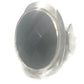 Onyx Ring Sterling Silver Mexico Size 10.25 Adjustable