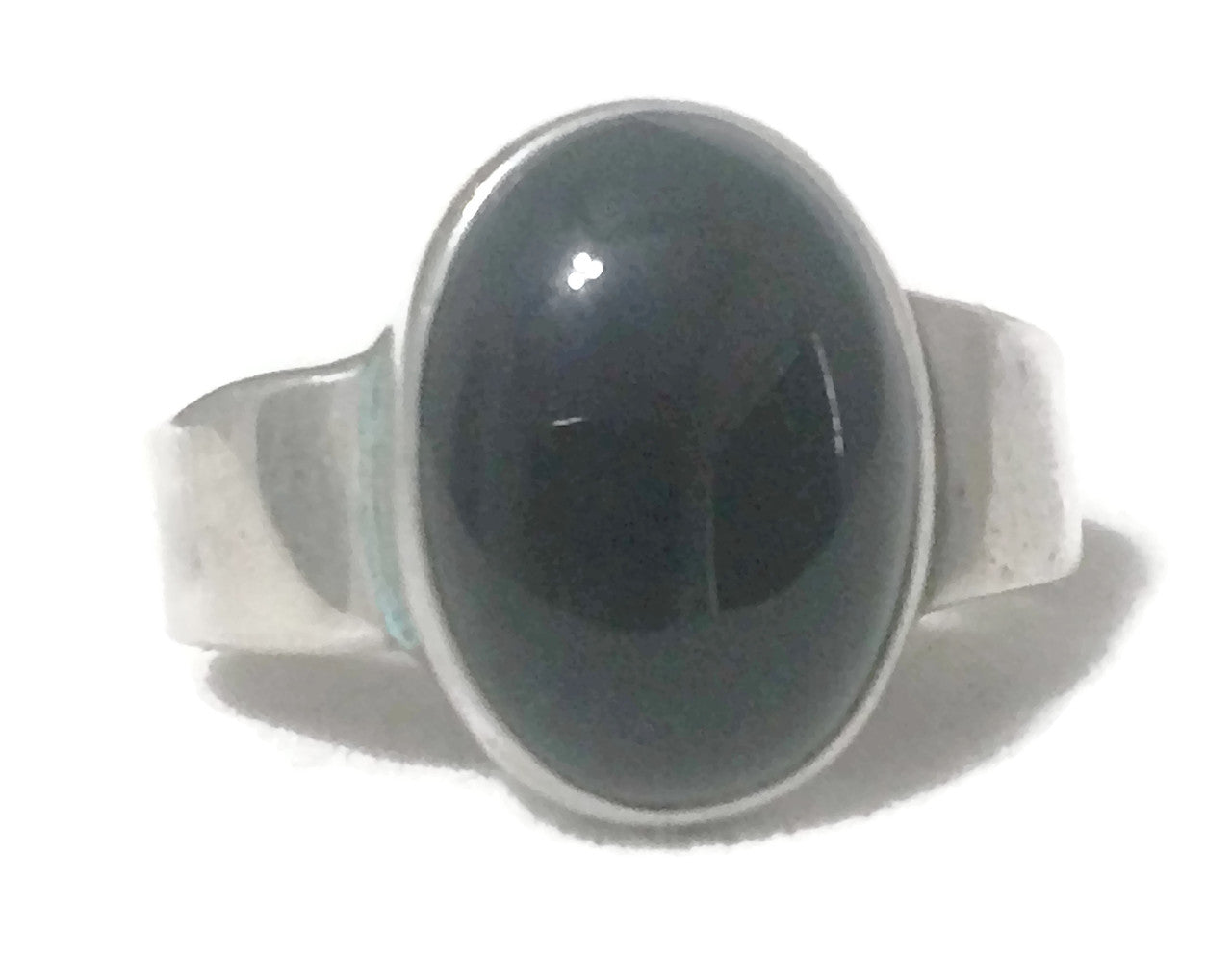 Onyx Ring Southwest Sterling Silver Size