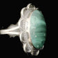 Navajo Malachite Ring Sterling Silver Size 6.50