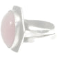 Pink Cats Eye Ring Southwest Vintage Sterling Silver Ring  Size 6